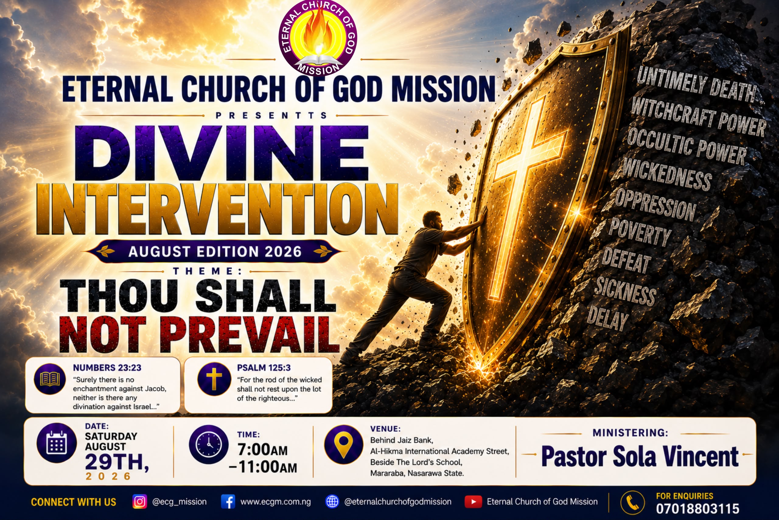 Divine Intervention - August Edition (2026)